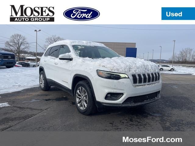 used 2021 Jeep Cherokee car, priced at $22,140