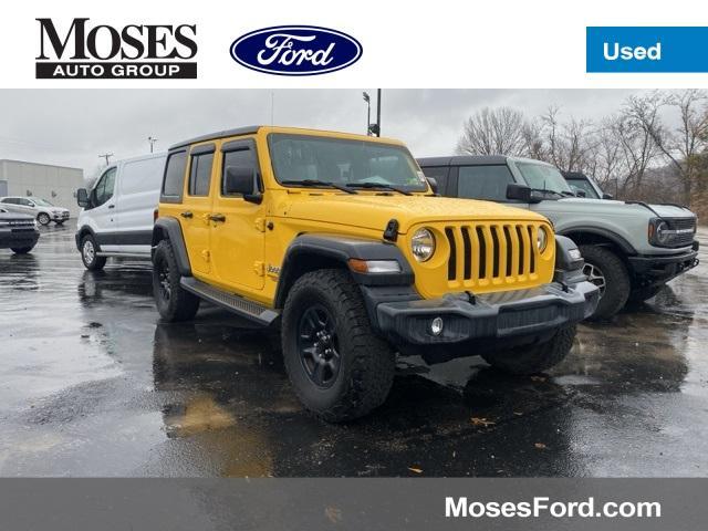 used 2018 Jeep Wrangler Unlimited car, priced at $23,777