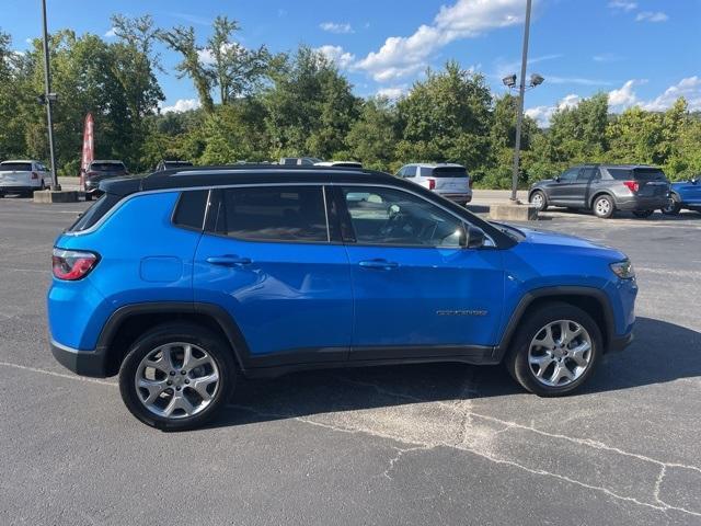 used 2022 Jeep Compass car, priced at $21,350