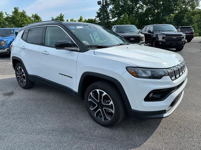 used 2022 Jeep Compass car, priced at $24,500