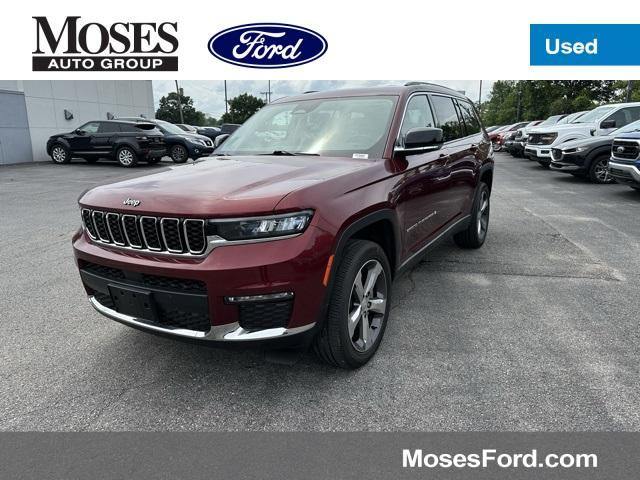 used 2021 Jeep Grand Cherokee L car, priced at $30,870
