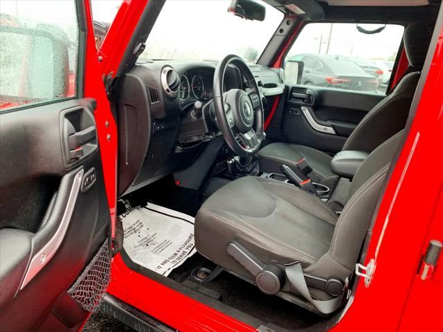 used 2017 Jeep Wrangler Unlimited car, priced at $23,500