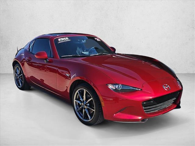 used 2021 Mazda MX-5 Miata RF car, priced at $21,999