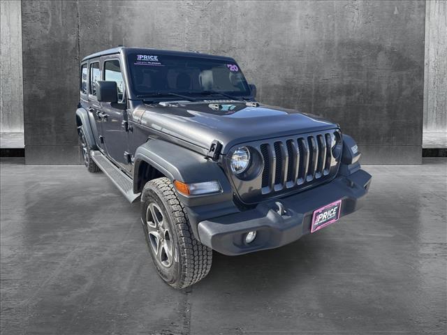 used 2020 Jeep Wrangler Unlimited car, priced at $27,289