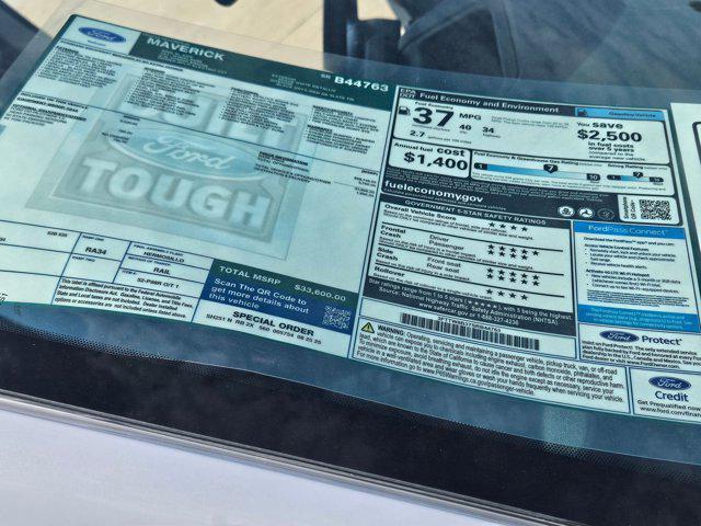 new 2025 Ford Maverick car, priced at $30,082