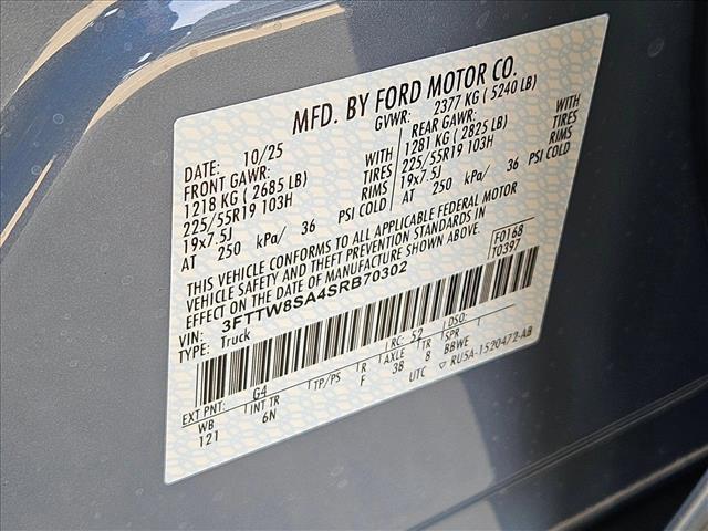 new 2025 Ford Maverick car, priced at $35,302