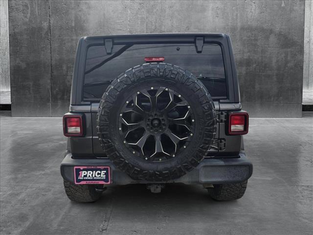 used 2019 Jeep Wrangler Unlimited car, priced at $26,729