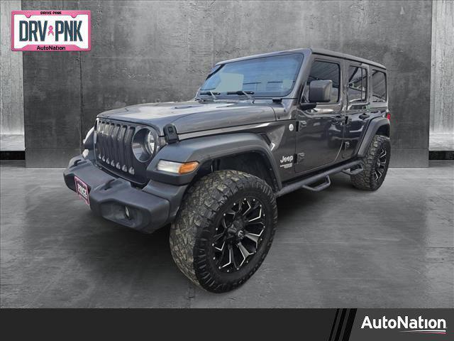 used 2019 Jeep Wrangler Unlimited car, priced at $26,729