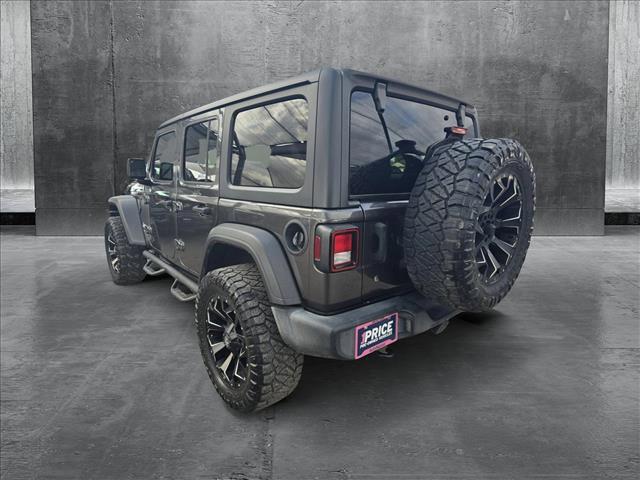 used 2019 Jeep Wrangler Unlimited car, priced at $26,729