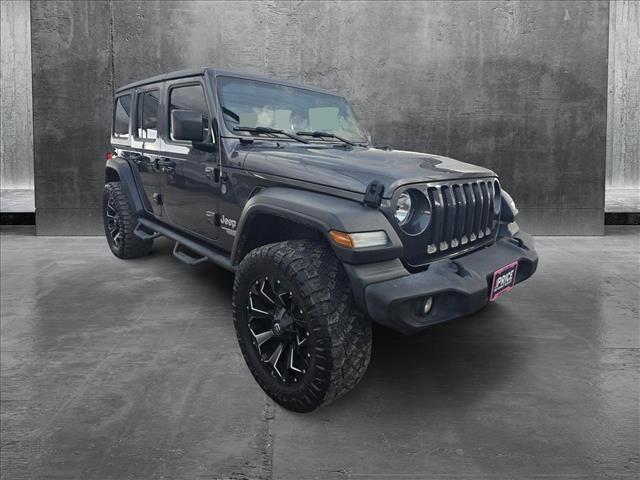 used 2019 Jeep Wrangler Unlimited car, priced at $26,729