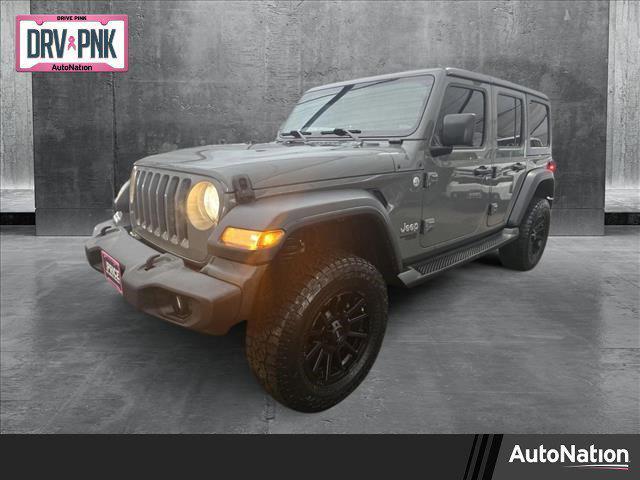 used 2020 Jeep Wrangler Unlimited car, priced at $26,233