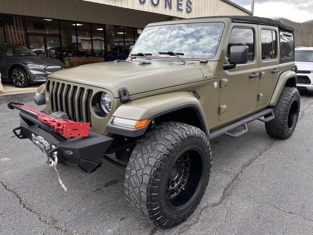 used 2018 Jeep Wrangler Unlimited car, priced at $33,900