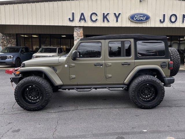 used 2018 Jeep Wrangler Unlimited car, priced at $33,900