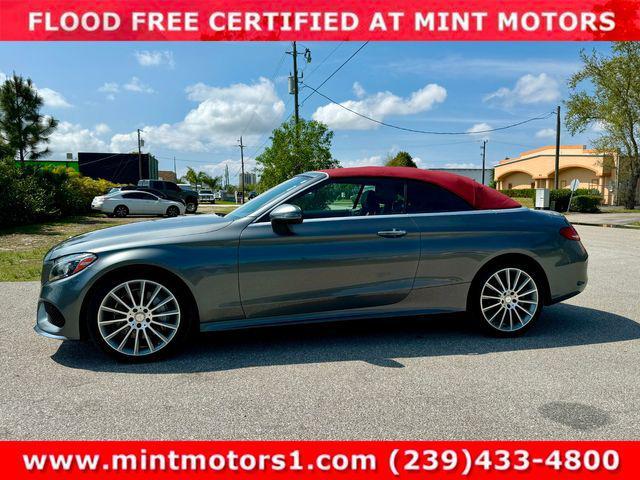 used 2017 Mercedes-Benz C-Class car, priced at $32,600