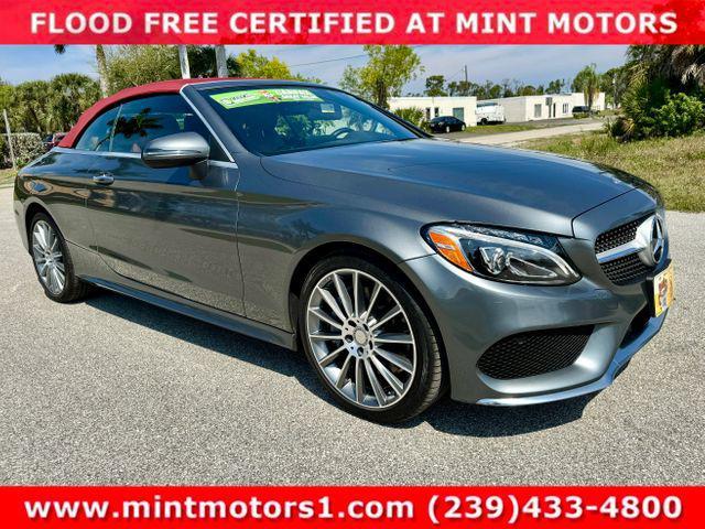 used 2017 Mercedes-Benz C-Class car, priced at $32,600