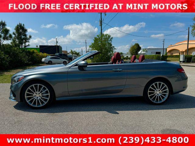 used 2017 Mercedes-Benz C-Class car, priced at $32,600