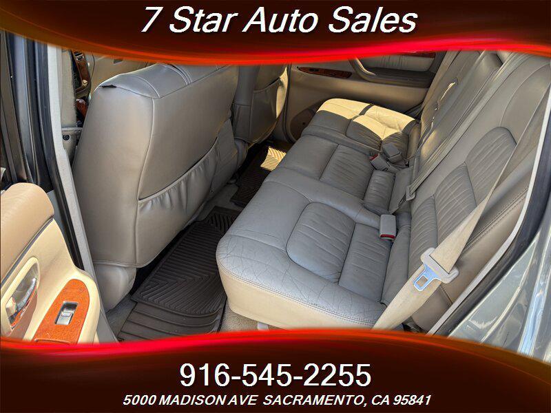 used 2002 Lexus LX 470 car, priced at $7,495