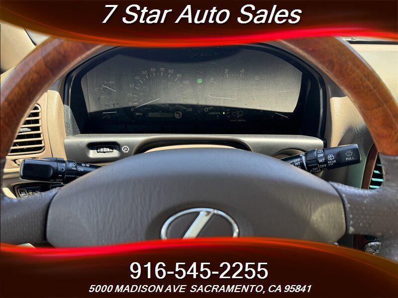 used 2002 Lexus LX 470 car, priced at $7,495