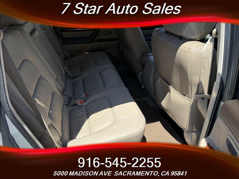 used 2002 Lexus LX 470 car, priced at $7,495