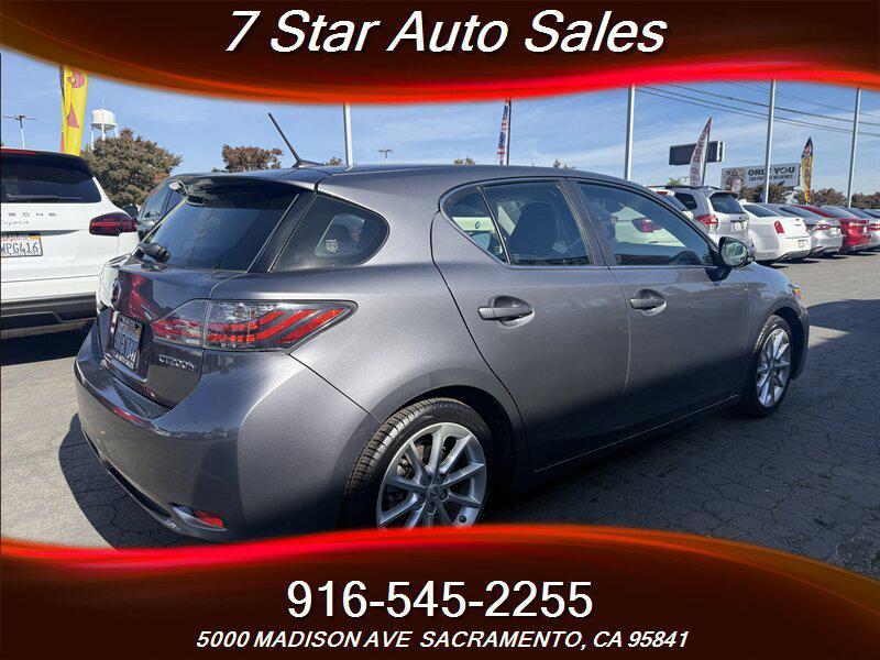 used 2012 Lexus CT 200h car, priced at $11,999
