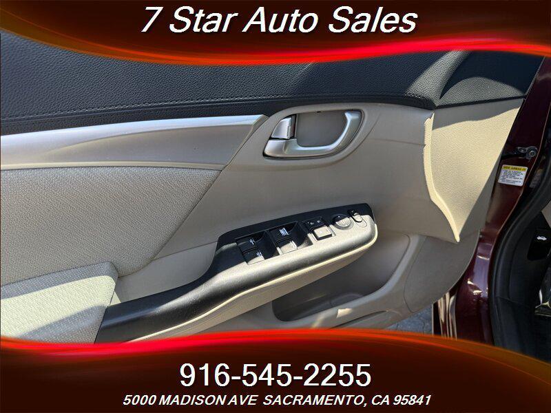 used 2013 Honda Civic car, priced at $9,995