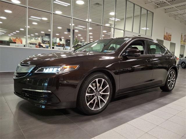 used 2017 Acura TLX car, priced at $18,000