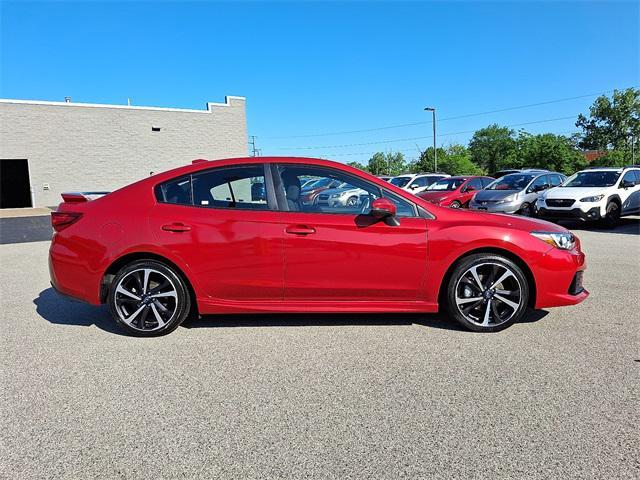 used 2022 Subaru Impreza car, priced at $23,000