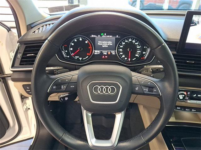 used 2022 Audi Q5 car, priced at $27,000