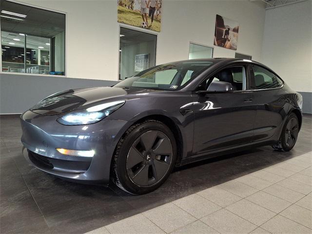 used 2021 Tesla Model 3 car, priced at $17,000