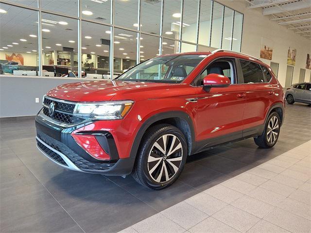 used 2023 Volkswagen Taos car, priced at $19,900
