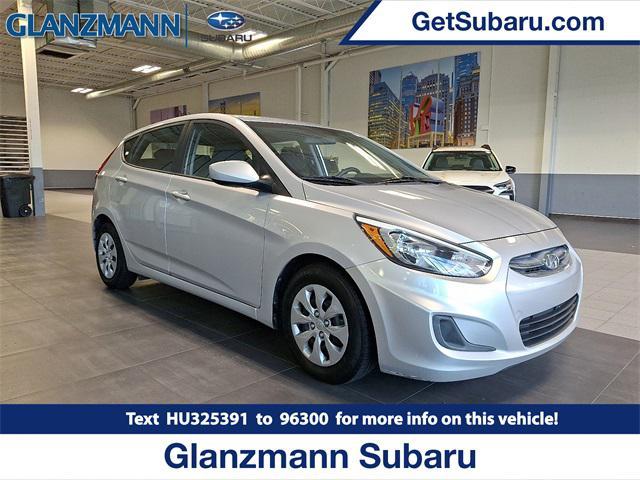 used 2017 Hyundai Accent car, priced at $7,500