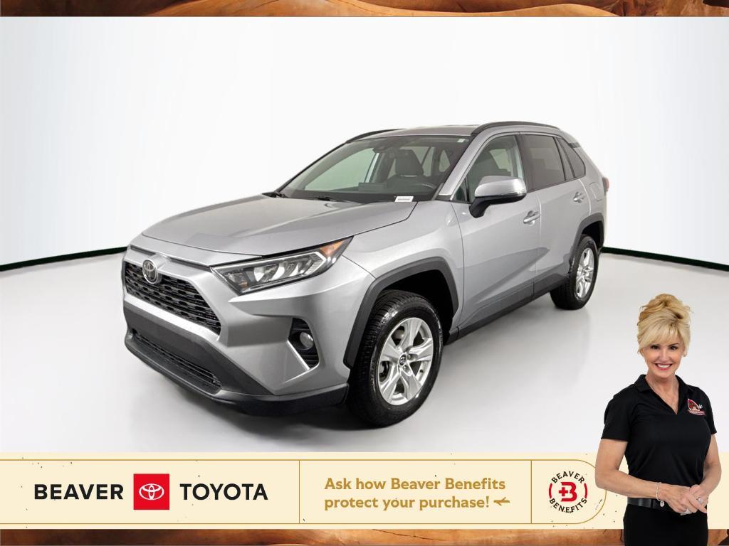 used 2021 Toyota RAV4 car, priced at $25,000