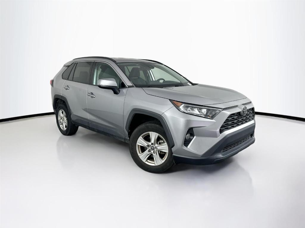 used 2021 Toyota RAV4 car, priced at $27,500