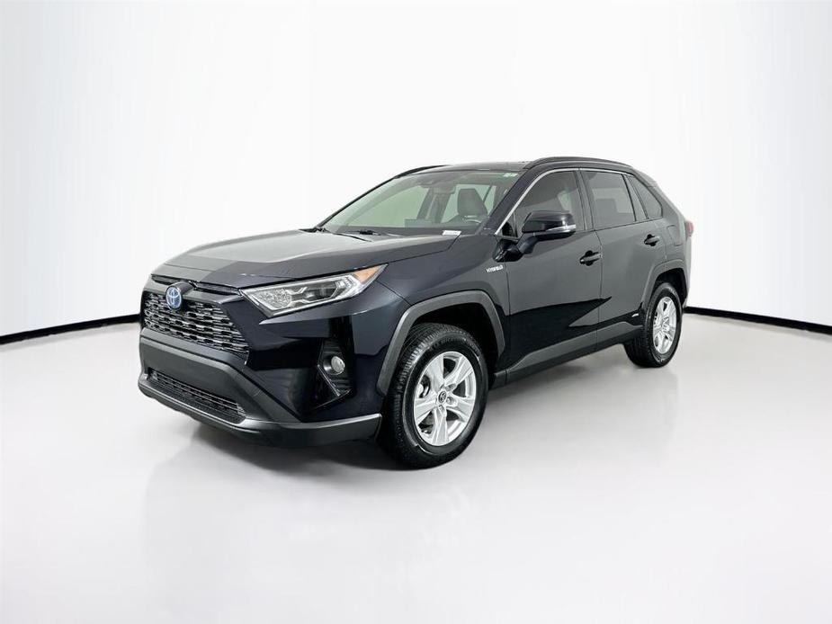 used 2021 Toyota RAV4 Hybrid car, priced at $28,000