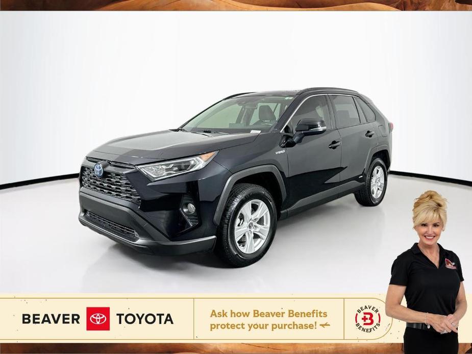 used 2021 Toyota RAV4 Hybrid car, priced at $28,000