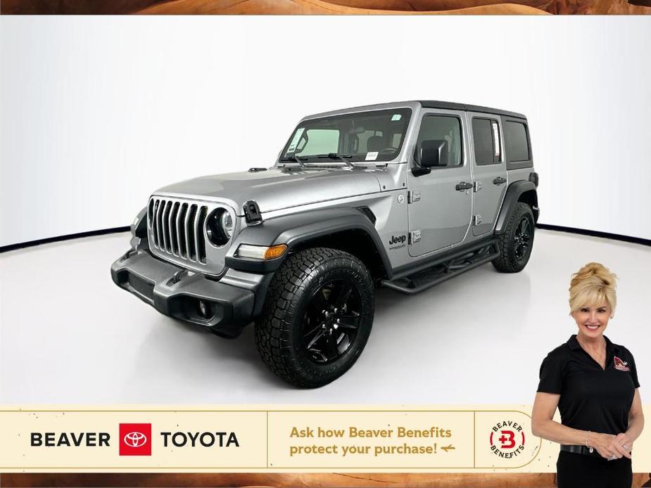 used 2020 Jeep Wrangler Unlimited car, priced at $32,500