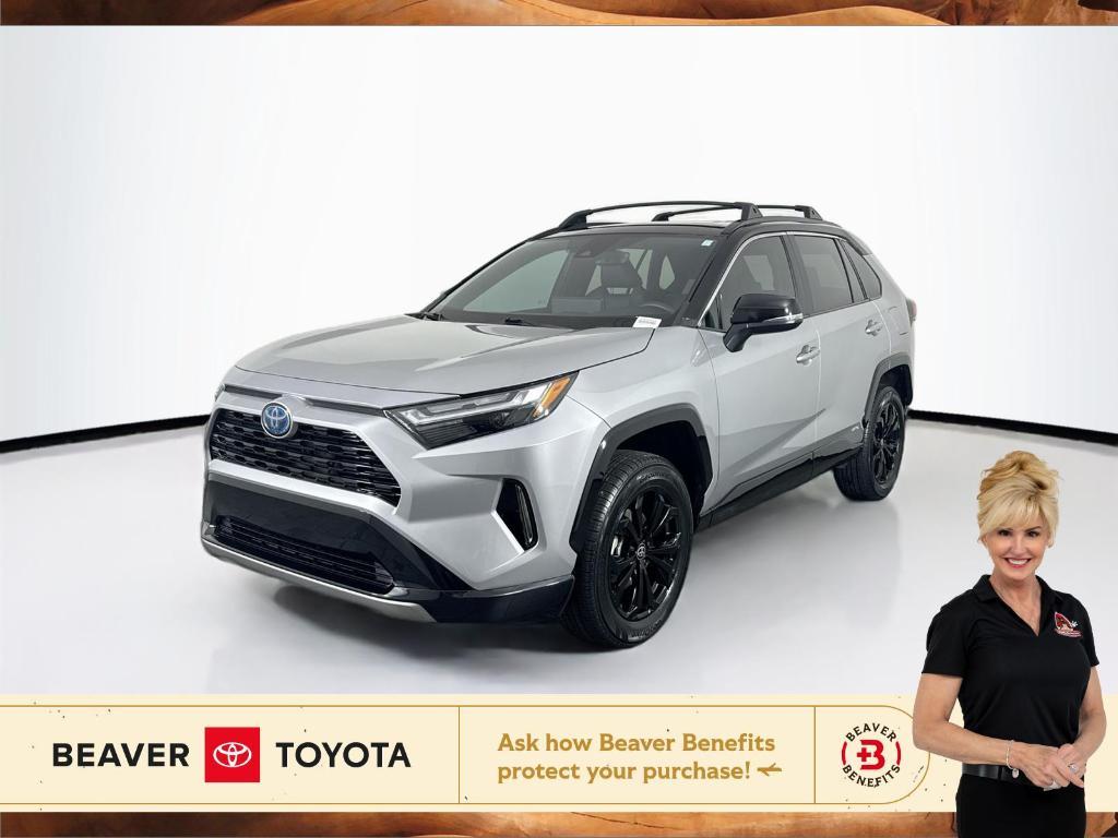 used 2023 Toyota RAV4 Hybrid car, priced at $38,500