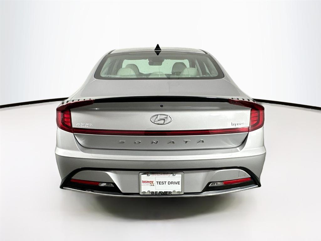 used 2021 Hyundai Sonata Hybrid car, priced at $25,500