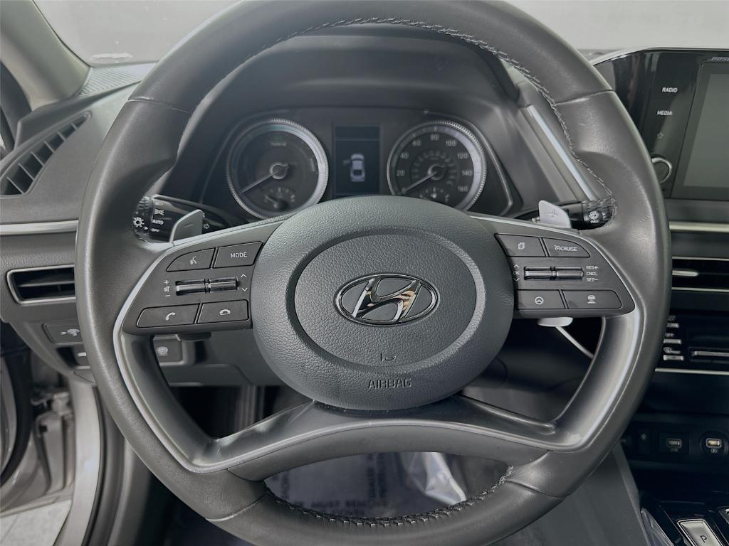 used 2021 Hyundai Sonata Hybrid car, priced at $25,500