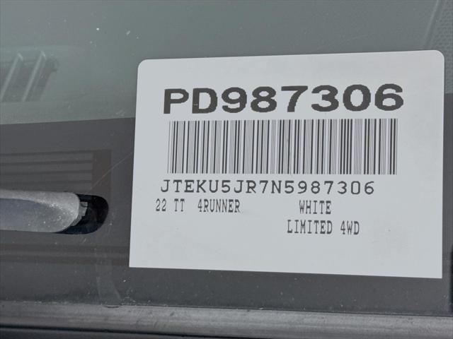 used 2022 Toyota 4Runner car, priced at $54,000