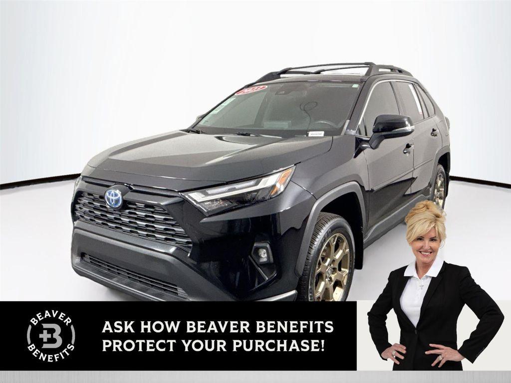 used 2023 Toyota RAV4 Hybrid car, priced at $33,500