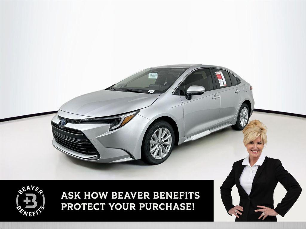 new 2025 Toyota Corolla Hybrid car, priced at $30,477