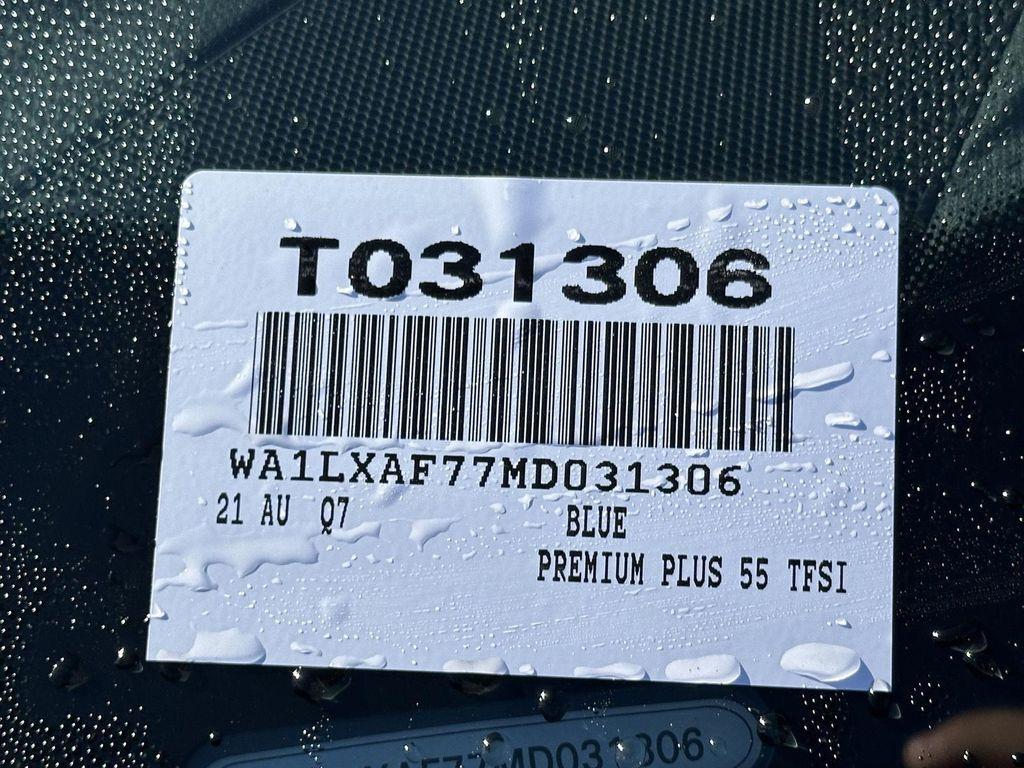 used 2021 Audi Q7 car, priced at $35,000