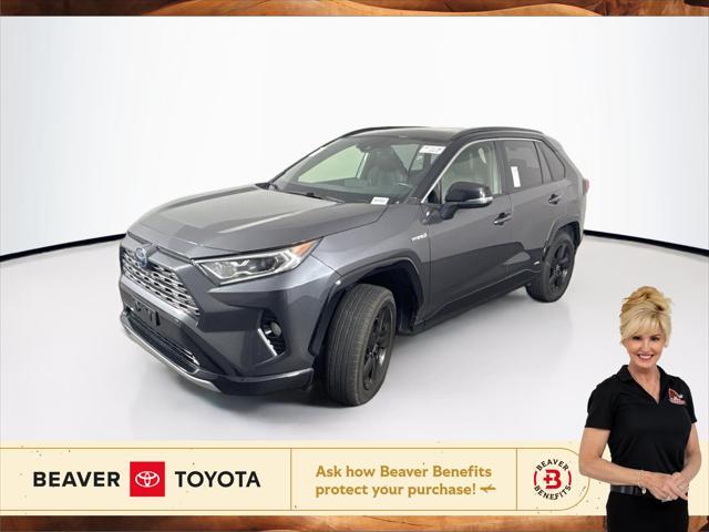 used 2020 Toyota RAV4 Hybrid car, priced at $30,000