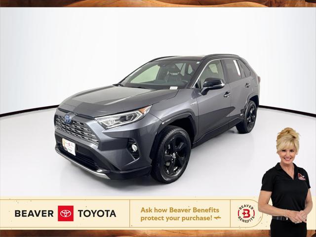 used 2020 Toyota RAV4 Hybrid car, priced at $29,500