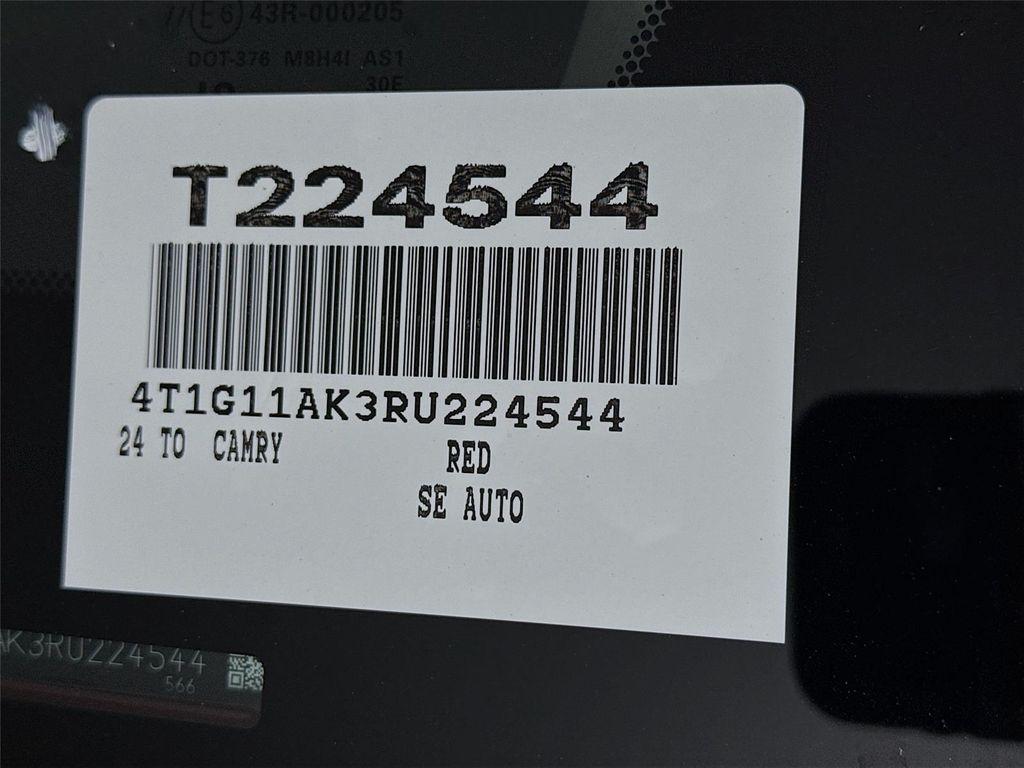 used 2024 Toyota Camry car, priced at $32,000