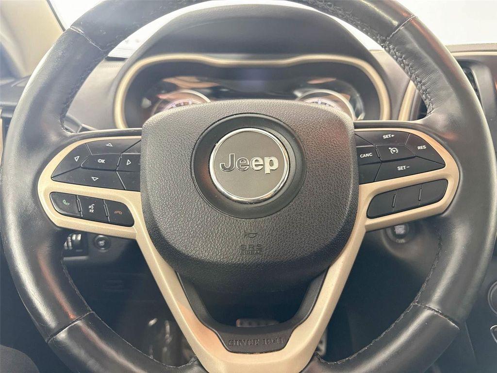used 2018 Jeep Cherokee car, priced at $15,500