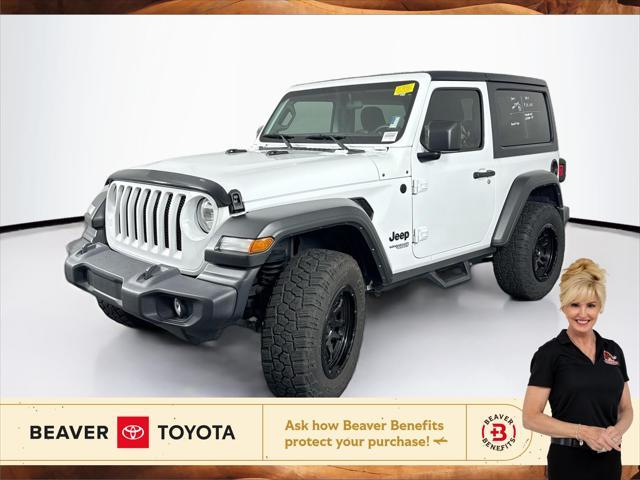 used 2021 Jeep Wrangler car, priced at $28,000