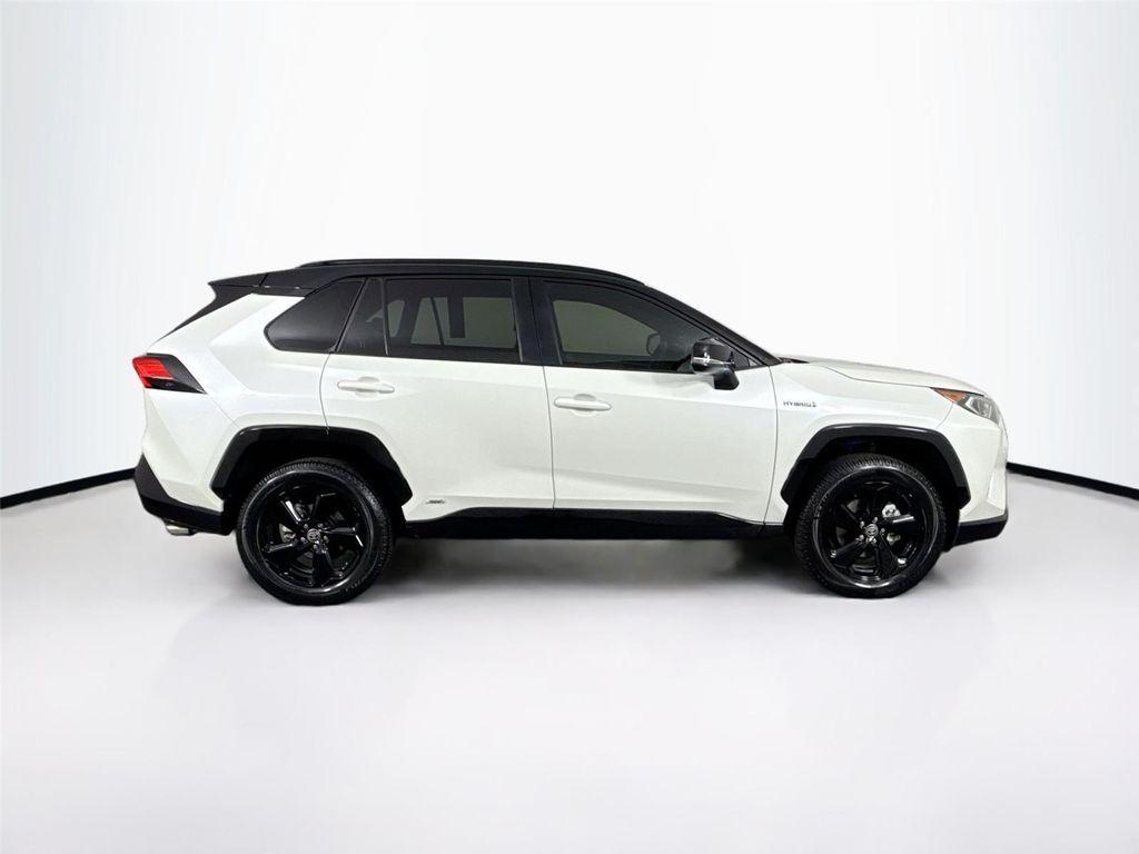 used 2021 Toyota RAV4 Hybrid car, priced at $34,500