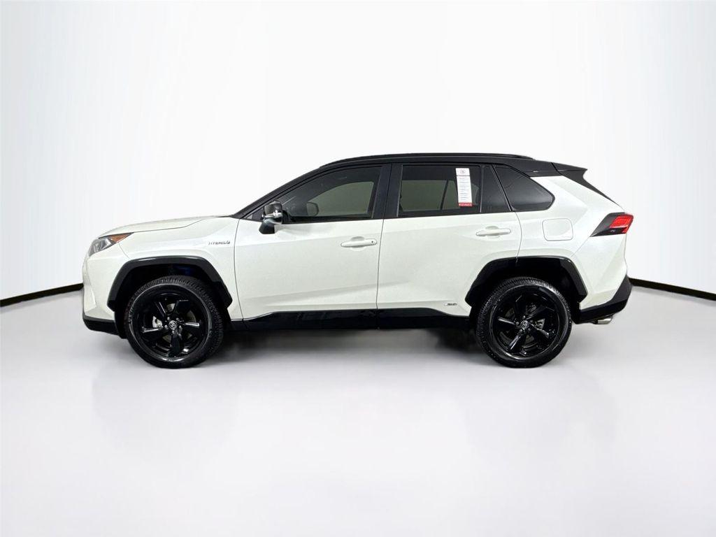 used 2021 Toyota RAV4 Hybrid car, priced at $34,500
